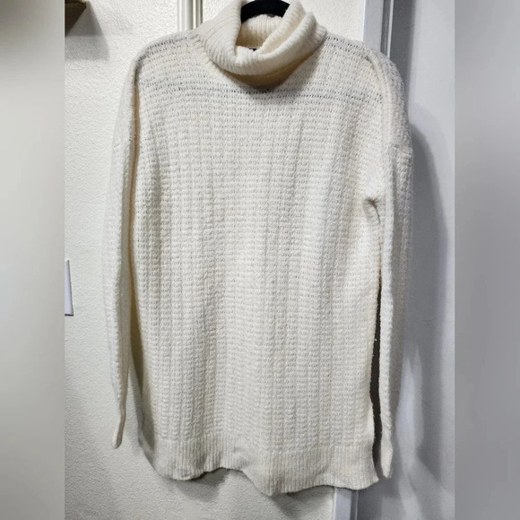 Theory Wool Oversized Turtleneck Tunic Sweater - Size Small - Picture 1 of 5